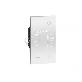 Termostato incasso riscaldamento e climatizzatore living now bianco bticino