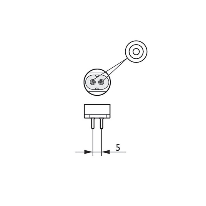 Lampada fluorescente neon illuminazione g5 14w t5 4000k 2