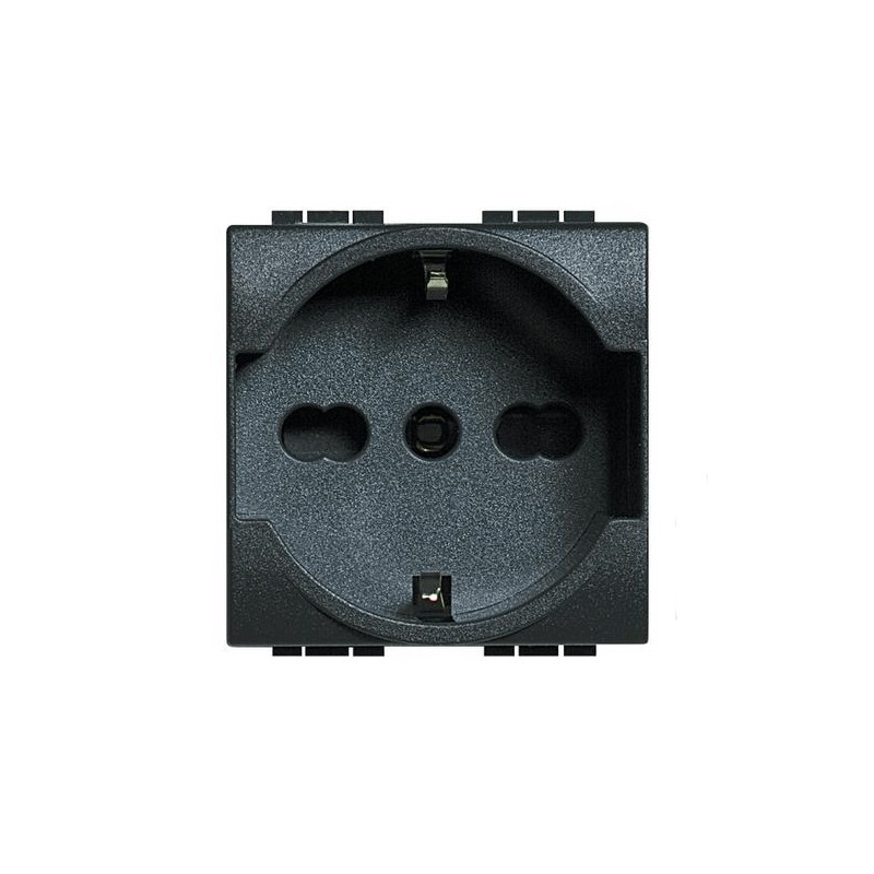 Prise électrique schuko bypass unel 10 / 16a t...