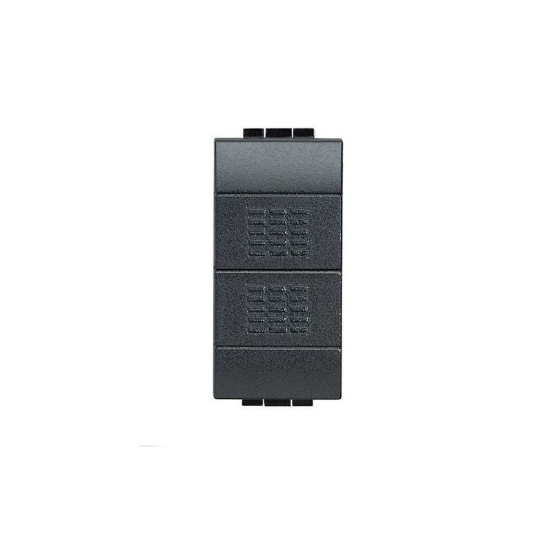 Doppio pulsante living international l4036  ticino