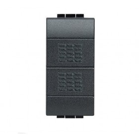 Doppio pulsante living international l4036  ticino