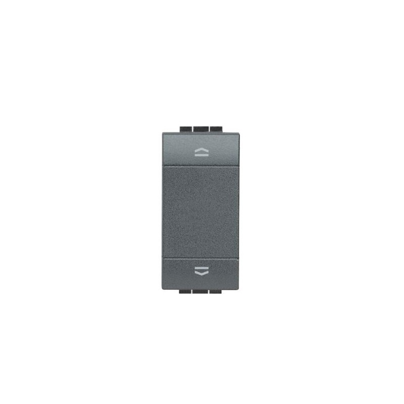 Pulsante interbloccato living international L4037N bticino 1 modulo