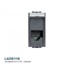 Presa telefonica rj11 living int l4258/11  ticino