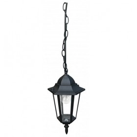 Milano suspension lantern in aluminum 1xe27 lighting