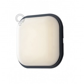 Ever anthracite led ceiling light 30w 2400lm 4000k ip65 22 1x22 1x7 2cm