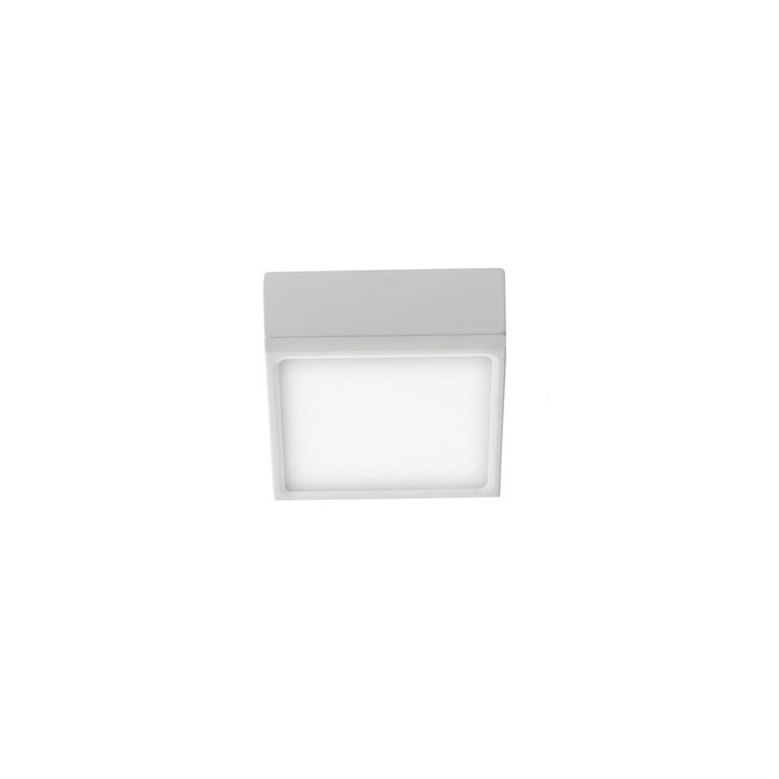 Klio plafonnier led carré 16w 4000k blanc