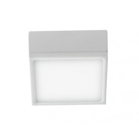 Faretto plafoniera quadrata klio led 16w bianco 4000k 