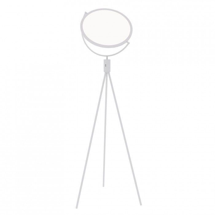 Stehlampe aus Metall mit verstellbarem Diffusor. LED 18W...