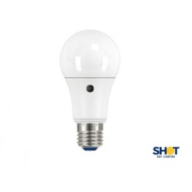 Ampoule standard drop led e27 capteur 9,5w 60w shot