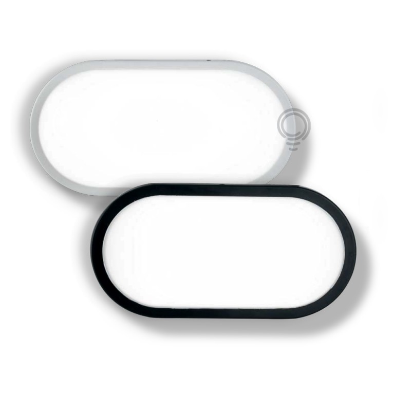 Tartaruga outdoor ceiling light ip65 oval...