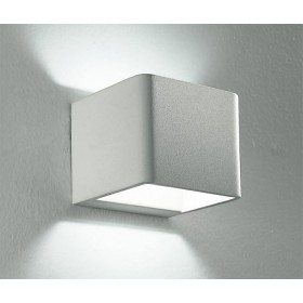 Appliaque bianco parete 6w led 3500k 400lm illuminazione