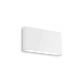 Applique parete led bianco ip54 10w 1080lm 3000k