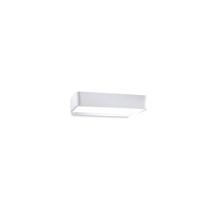 Led wall light 4x1 omega bianco 3500k lumen 300lm