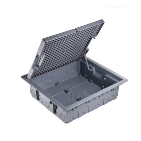 Floor mounted electric module box with cover 00453 master