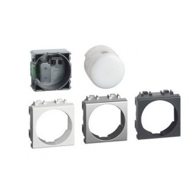 Torcia estraibile e ricaricabile emergenza 2 moduli ln4380n bticino