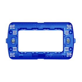 Supporto in resina 4 posti living international l4704 bticino 