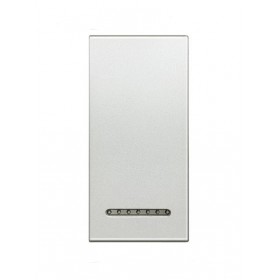 Copritasto in zama 1posto argento living light ll ln4931ag ticino