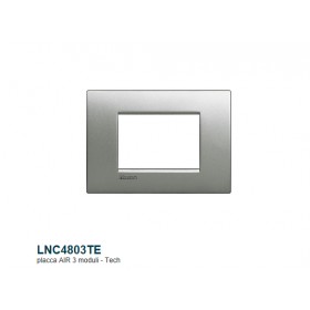 Placca living air ll 3p tech finitura placca LNC4803TE ticino