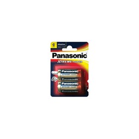Batteria mezza torcia alcalina  c  lr14 panasonic