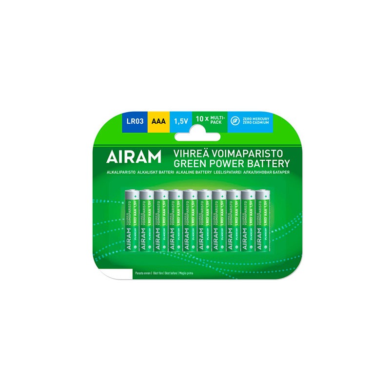 Aaa alkaline battery in blister pack 10pcs 1.5v...