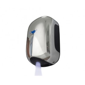Asciugamani da parete abs cromato 220v lux smart jet