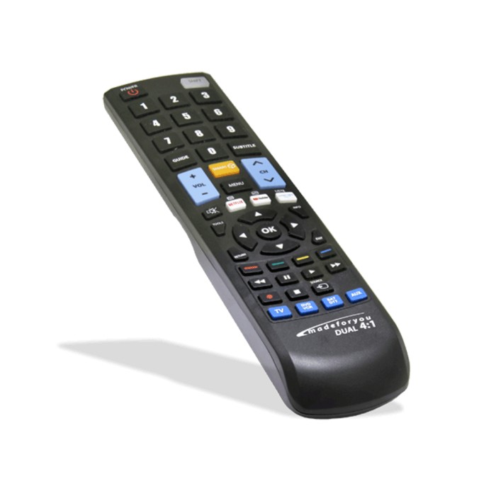 Télécommande universelle tv tv dvd sat mfy s / 7001