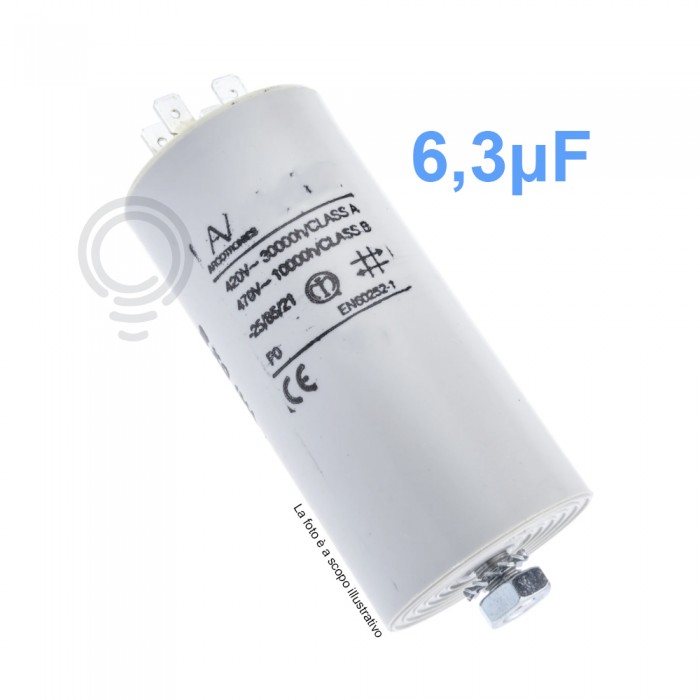 Condensateurs de démarrage pour moteur électrique 6mf...