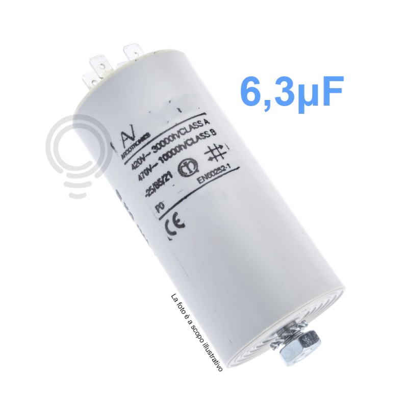 6mf 400/450 faston electric motor starting...