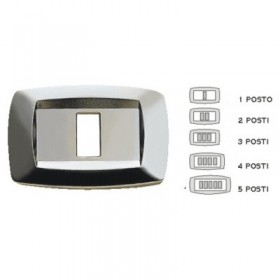 Placca modi5 posti argento md225 master