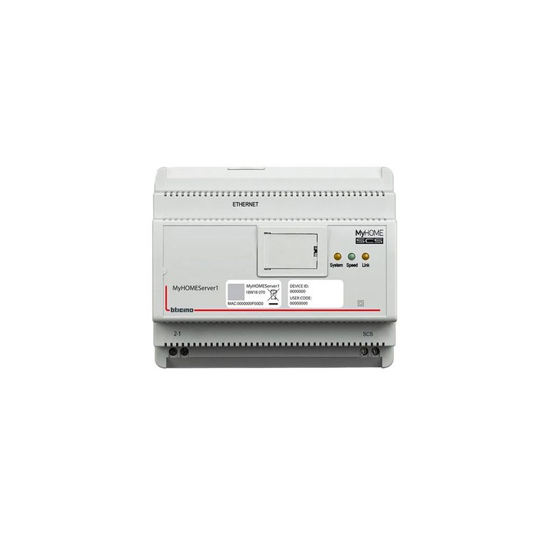My Home Server 1 Bticino module for smart home...
