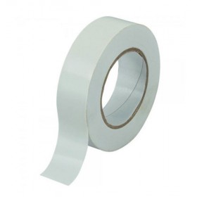 Ruban isolant pvc auto-extinguible électrique 0.130mm19xmt.25 blanc