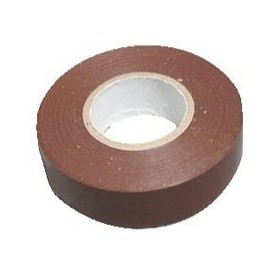 Nastro isolante 0.130mm19xmt.25  marrone 