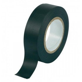 Nastro isolante elettrico autoestinguente di pvc 0.130mm19xmt.25 nero