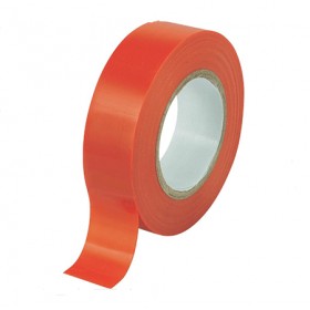 Self-extinguishing electrical insulating tape in pvc 0.130mm19xmt.25 red