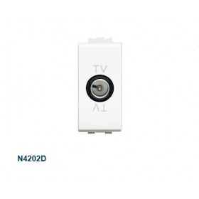 Presa tv/sat light derivata maschio n4202d ticino 