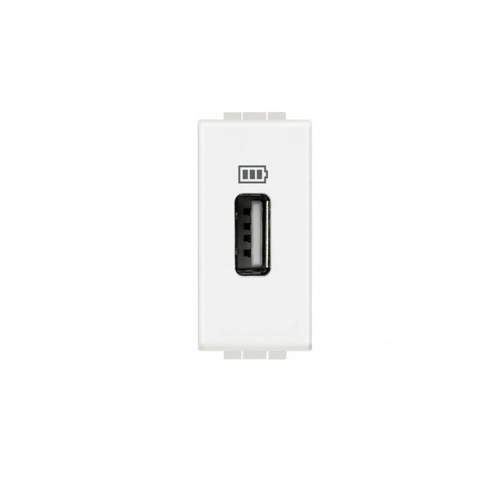 Chargeur usb 1.1a blanc n4285c1 bticino