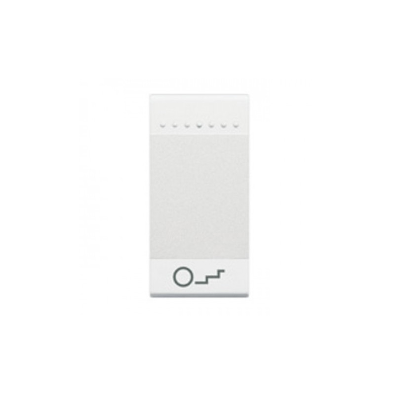 Tasto copri comando luce scale living light ll1m bianco n4915bn 