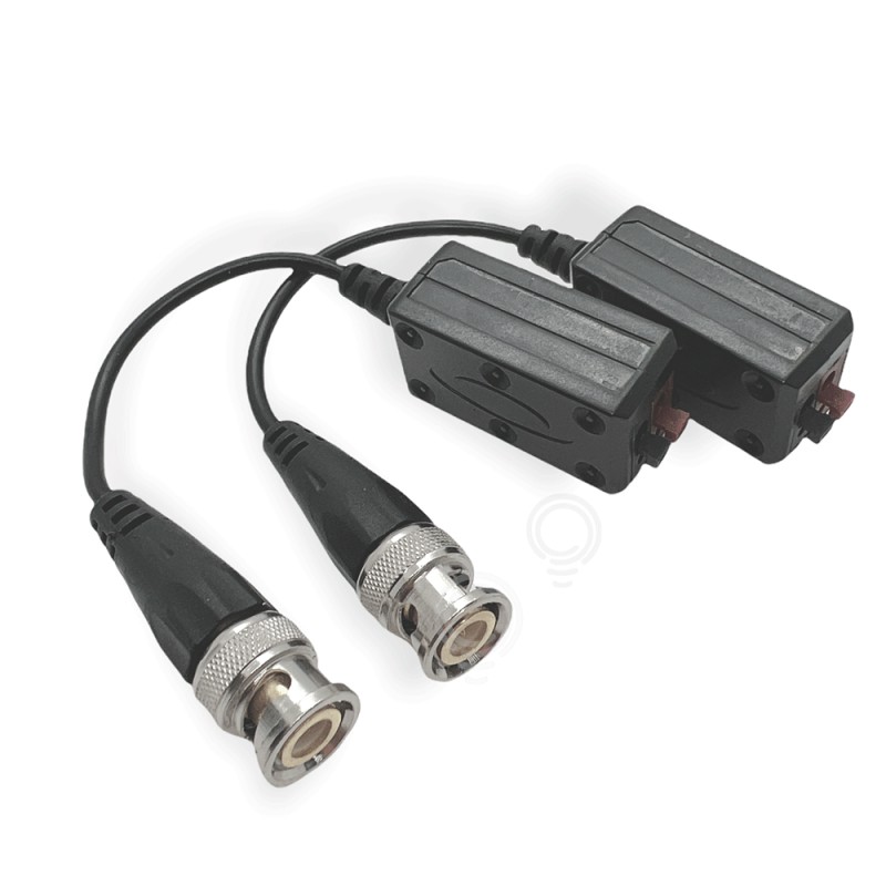 Trasmettitore ricevitore video  balun 1bnc telecamera 2pz HYU155