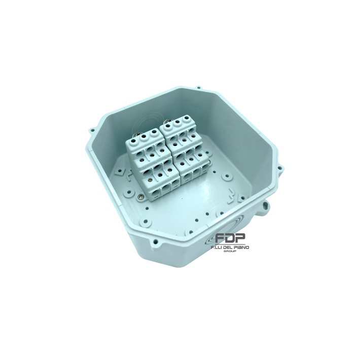 Cassetta scatola derivazione ottagonale esterno oce0078 2