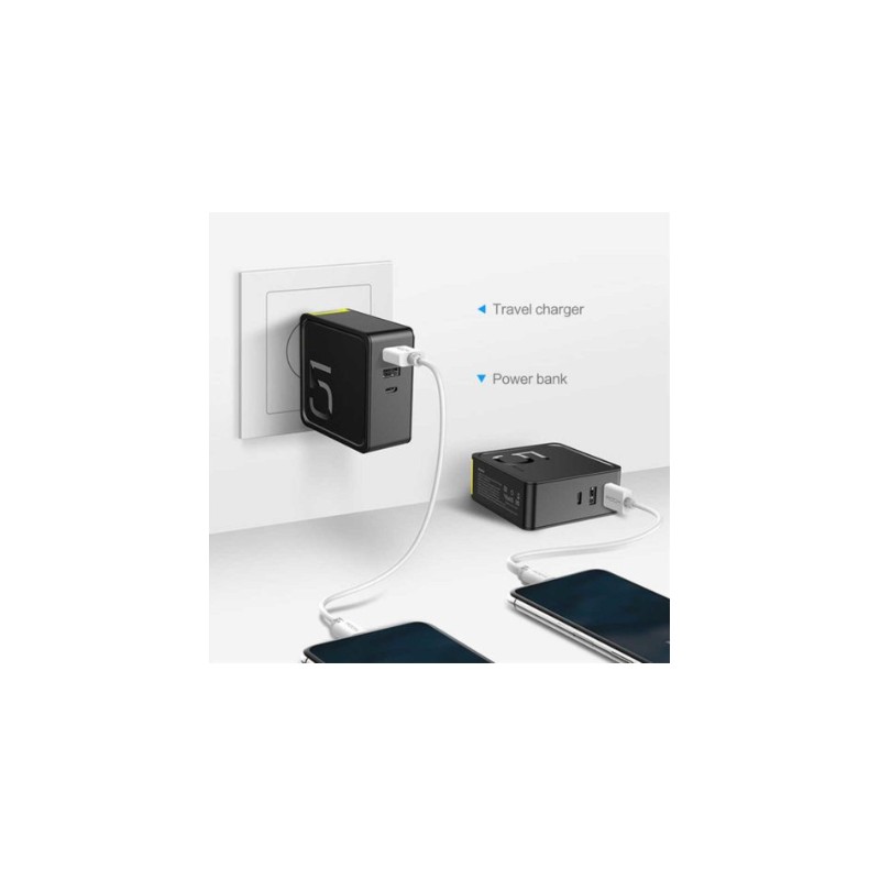 Caricatore powerbank 2 in 1 multifunzione...