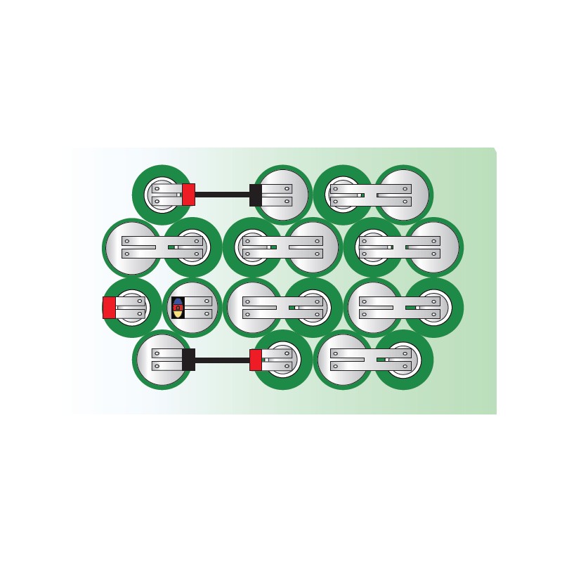 Pacco batteria trapano hilti power pack ni-mh...