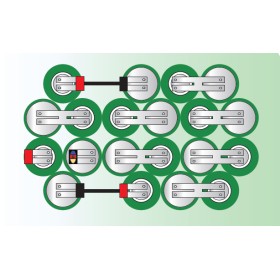 Pacco batteria trapano hilti power pack ni-mh 24v 3300mah