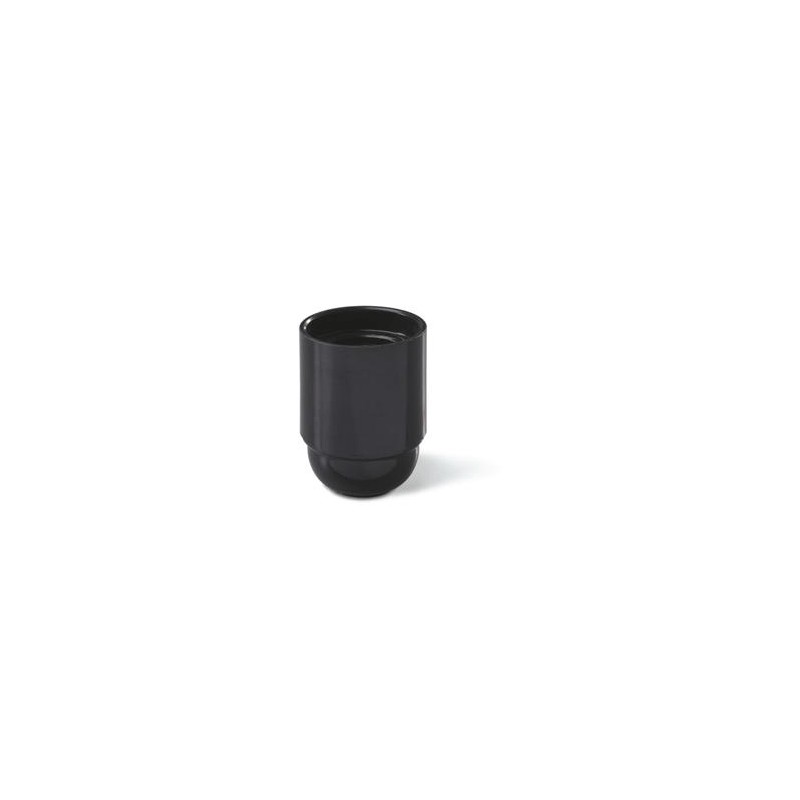 Portalampada elettrico ricambio lampadari nero 0165n E27 