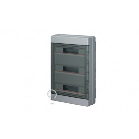 Ip65 watertight electrical switchboard 54 electro-channel din modules