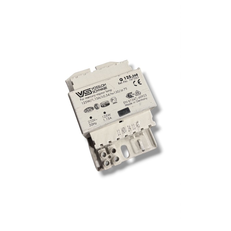 Alimentatore sodio vapori mercurio 66x53 map 125w vs