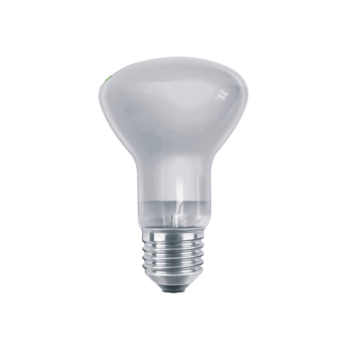 Lampada faretto reflector R63-spot smerigliata 53w=75w E27 230v