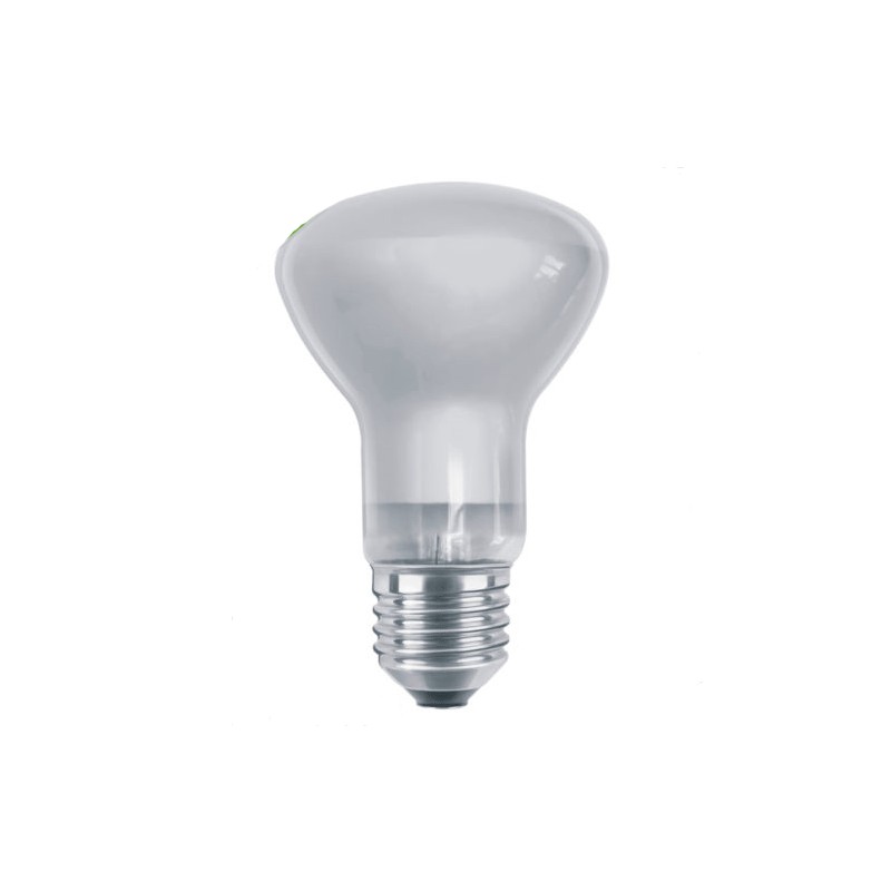 Lampada faretto reflector R63-spot smerigliata 53w=75w E27 230v