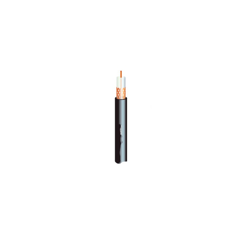 Cavo coassiale nero trasmissioni C-4 (U0-400V)...