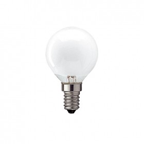 Lampada sfera opale incandescenza 15w e14 230v airam