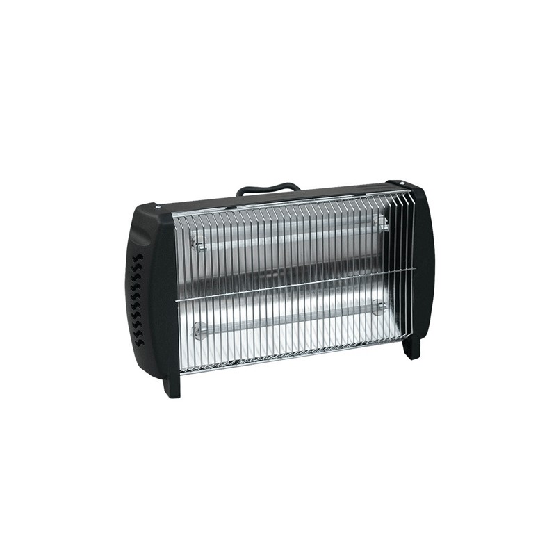 Electric heater 2 quartz elements s302 metal...